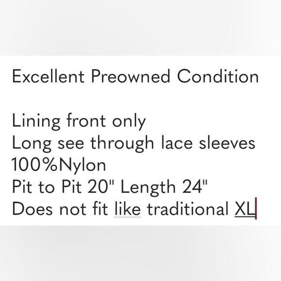 French Laundry Blush Pink Antique Style Lace Long Sleeve Blouse Size XL - Picture 5 of 6